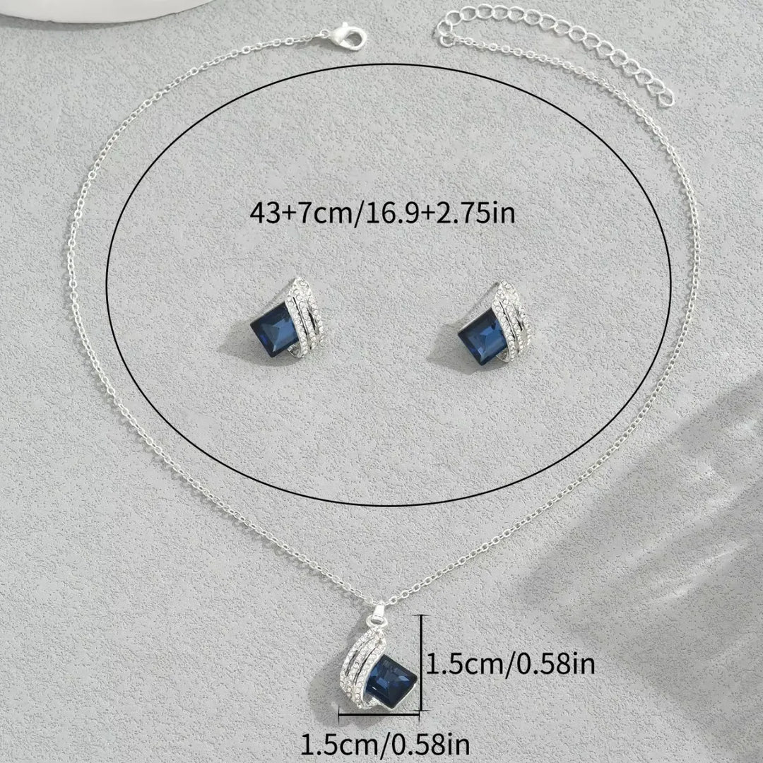 Aurora Blue Jewelry Collection