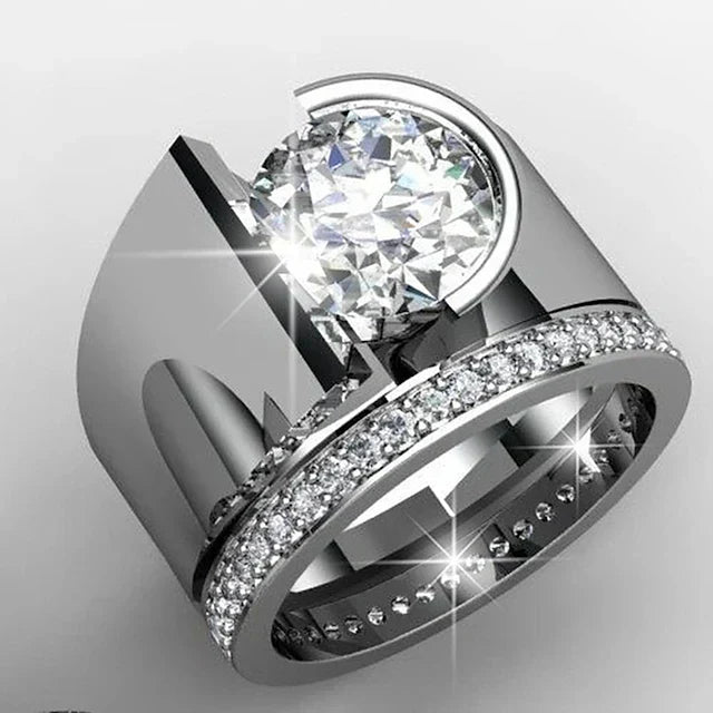 Chic Vintage Silver Ring