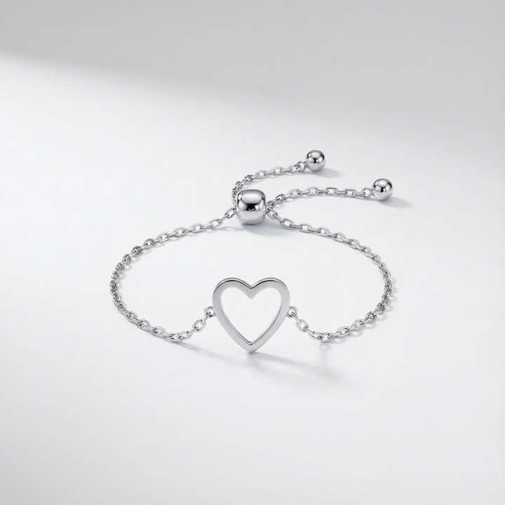 Love Matching Hearts Bracelet