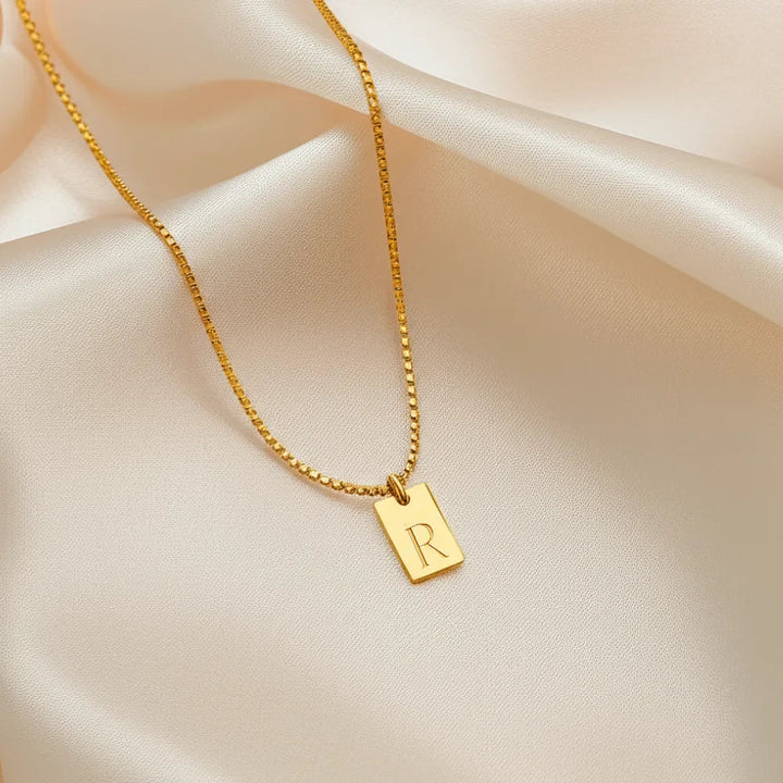 Initial Promise Necklace