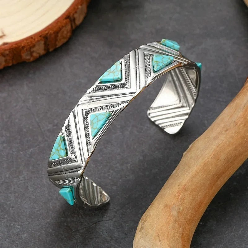 Turquoise Vintage Bohemian Tribal Bracelet