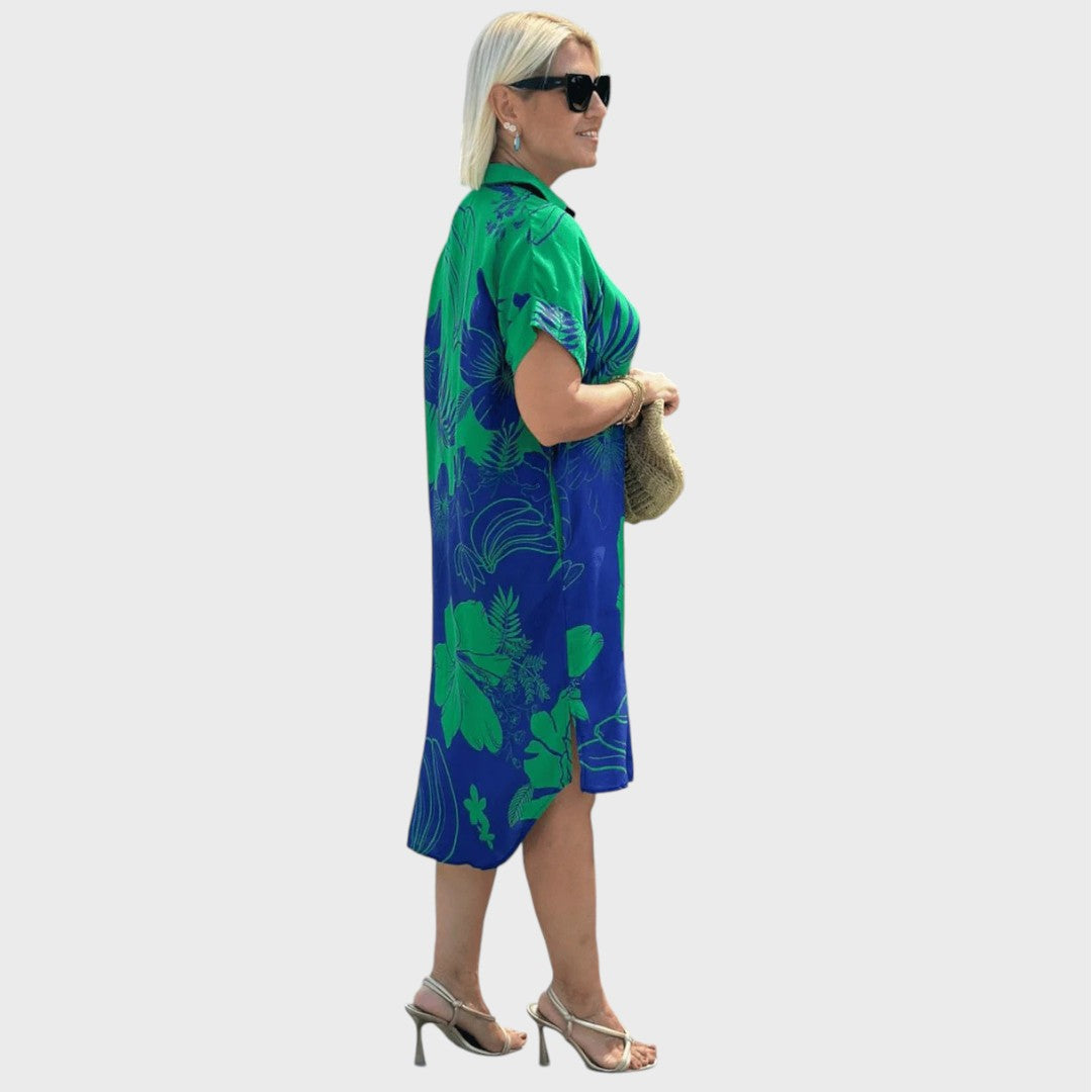 Naomi | Dress with Floral Pattern